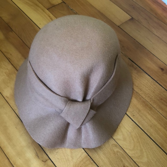 Tan Kimchi Blue Wool Felt Hat - Picture 2 of 7